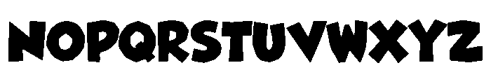 Haunted Block Font UPPERCASE