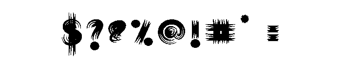 Haunted Dream Font OTHER CHARS