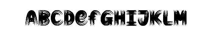Haunted Dream Font UPPERCASE