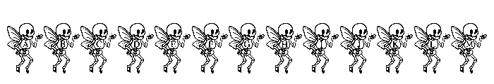 Haunted Fairies Font UPPERCASE