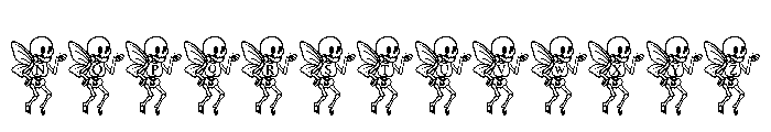 Haunted Fairies Font UPPERCASE