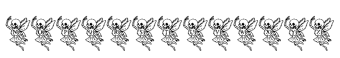 Haunted Fairies Font LOWERCASE