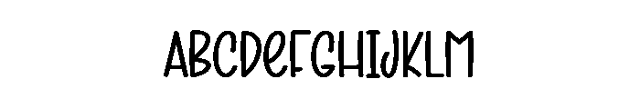 Haunted Farming Font UPPERCASE