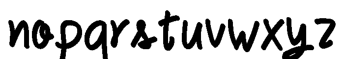 Haunted Grove Font LOWERCASE