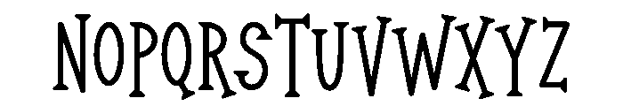 Haunted Keep Font LOWERCASE