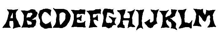 Haunted Letters FONT