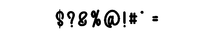 Haunted Mansions Font OTHER CHARS