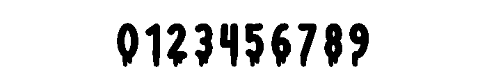 Haunted Midnight Font OTHER CHARS