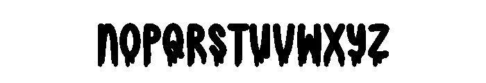 Haunted Midnight Font LOWERCASE
