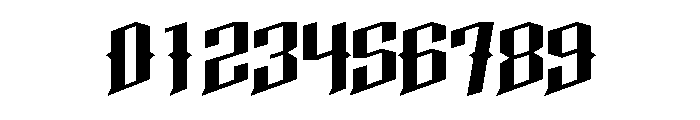 Haunted Mountain Font OTHER CHARS