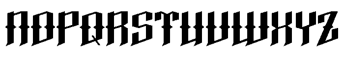 Haunted Mountain Font LOWERCASE