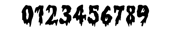 Haunted Palace Font OTHER CHARS