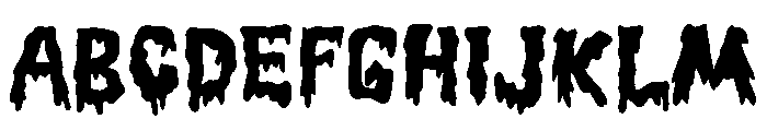 Haunted Palace Font UPPERCASE