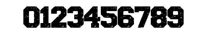 Haunted Varsity Regular Font OTHER CHARS