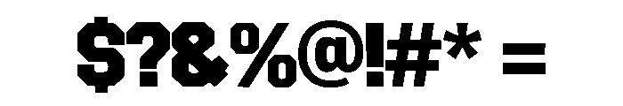 Haunted Varsity Regular Font OTHER CHARS