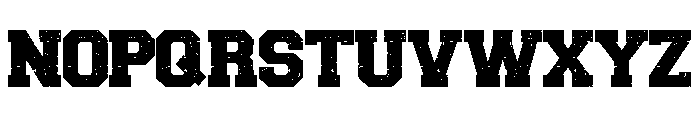 Haunted Varsity Regular Font UPPERCASE