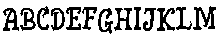 Haunted_Whisper Font UPPERCASE