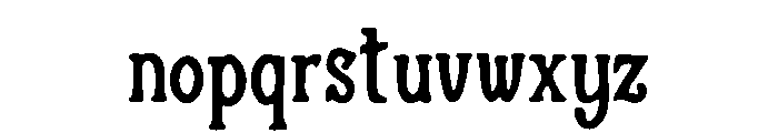 Haunted_Whisper Font LOWERCASE