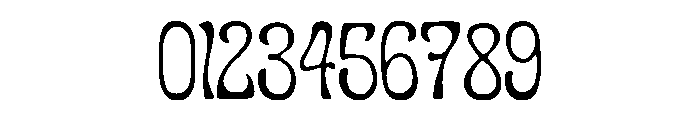 Haunting1 Font OTHER CHARS