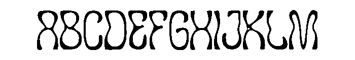 Haunting1 Font UPPERCASE