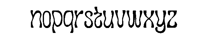 Haunting1 Font LOWERCASE