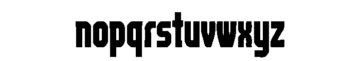Hauntstone Slab Font LOWERCASE