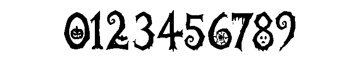 Hauntwick Font OTHER CHARS