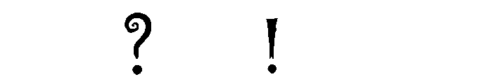 Hauntwick Font OTHER CHARS