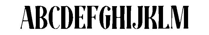 Haute_Couture Font UPPERCASE