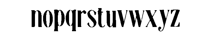 Haute_Couture Font LOWERCASE
