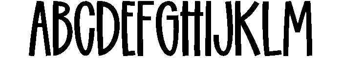 Have A Nice Day! Honey Font UPPERCASE
