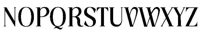 Havelina Regular Font UPPERCASE