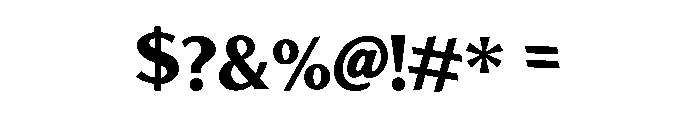 Haverin Font OTHER CHARS