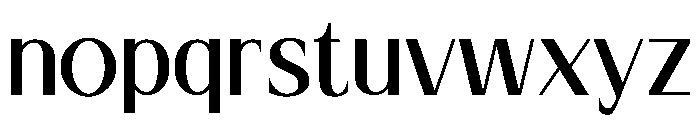 Havienne Regular Font LOWERCASE