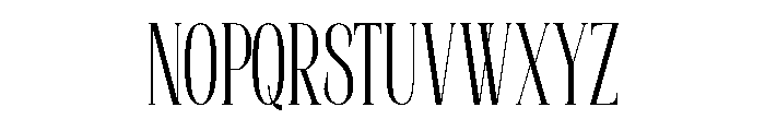 Havilland Regular Font UPPERCASE