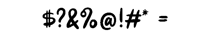 Havin Star Regular Font OTHER CHARS