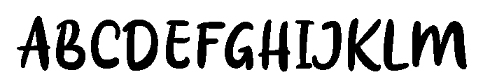 Havin Star Regular Font UPPERCASE