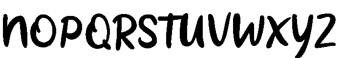 Havin Star Regular Font UPPERCASE
