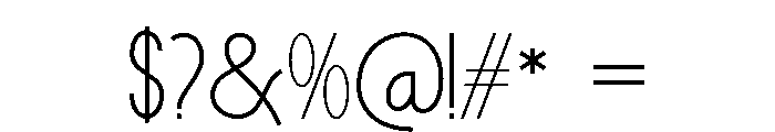 Havique Font OTHER CHARS