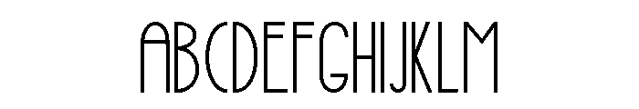 Havique Font UPPERCASE
