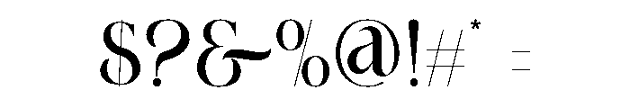 Hawase Font OTHER CHARS
