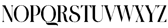 Hawase Font UPPERCASE