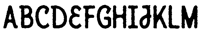 Hawk Union Regular Font UPPERCASE