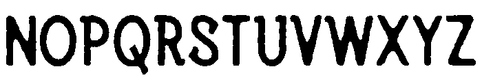Hawk Union Regular Font UPPERCASE