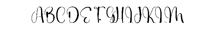 Hay Magnolia Font UPPERCASE