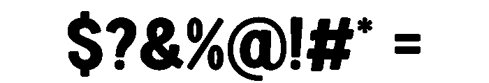 Hayble Thaky Regular Font OTHER CHARS