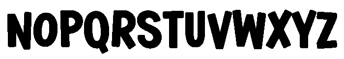 Hayble Thaky Regular Font UPPERCASE