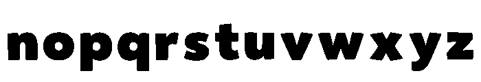Hayworth Font LOWERCASE