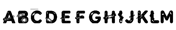 Hazen Regular Font UPPERCASE