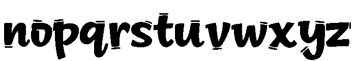happy Crumbs Style Font LOWERCASE